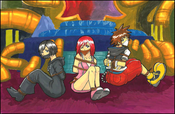 FPIV .:01:. Xion, Kairi and Sora