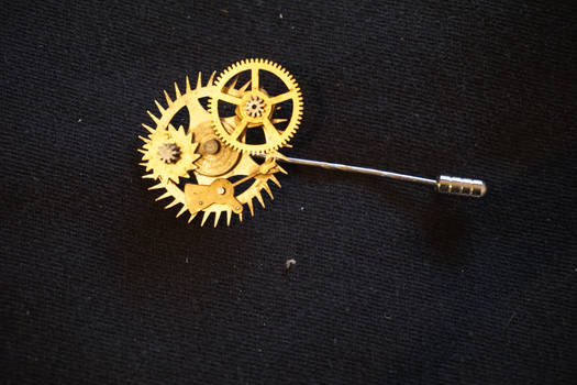 Steampunk Cravat Pin, 1st set (6/6)