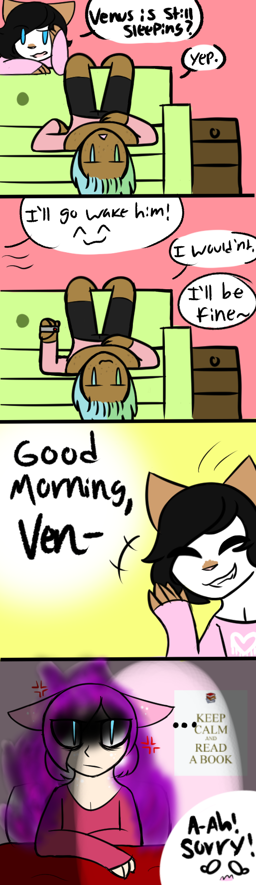 [The Gaybies]: Venus is NOT a Morning Person