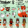 Feather (Persona Refrence Sheet) [2017]