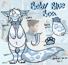 [Cream-Tail]: Baby Blue Boa [CLOSED]