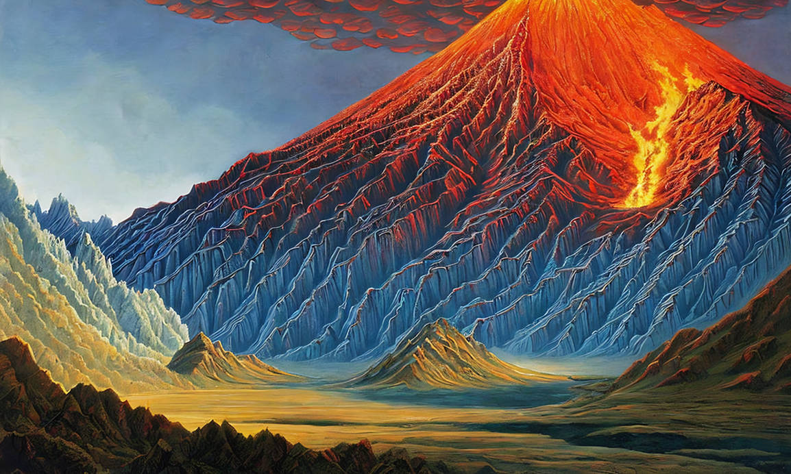 Volcano Deviantart Volcano by FireResist2 on DeviantArt