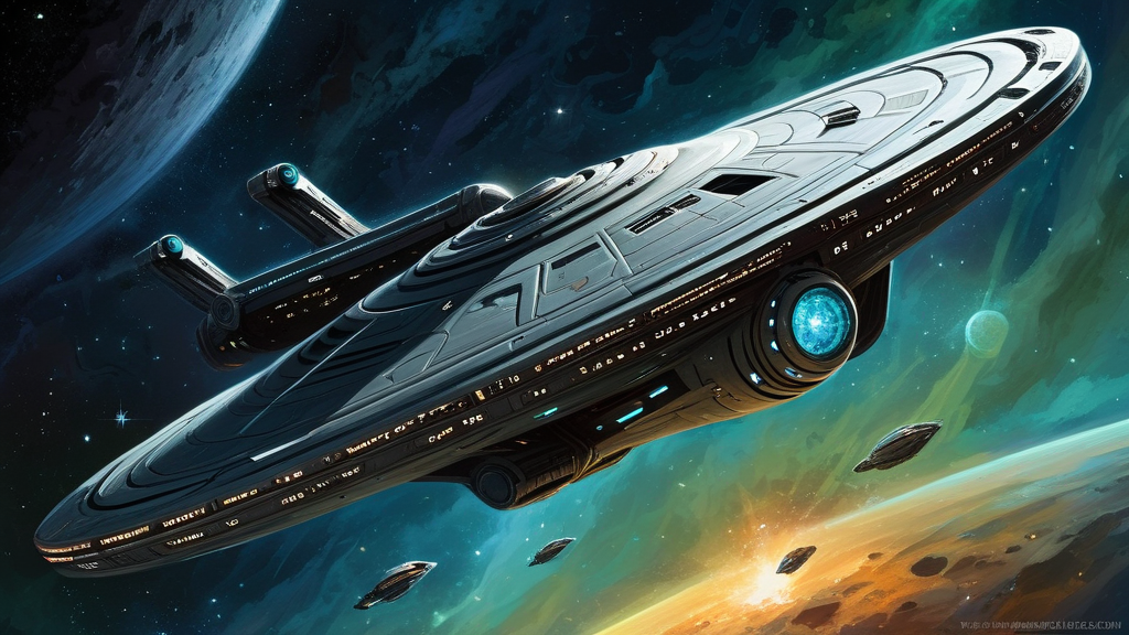 Starship Deviantart Vector Star Trek Starship by FireResist2 on DeviantArt