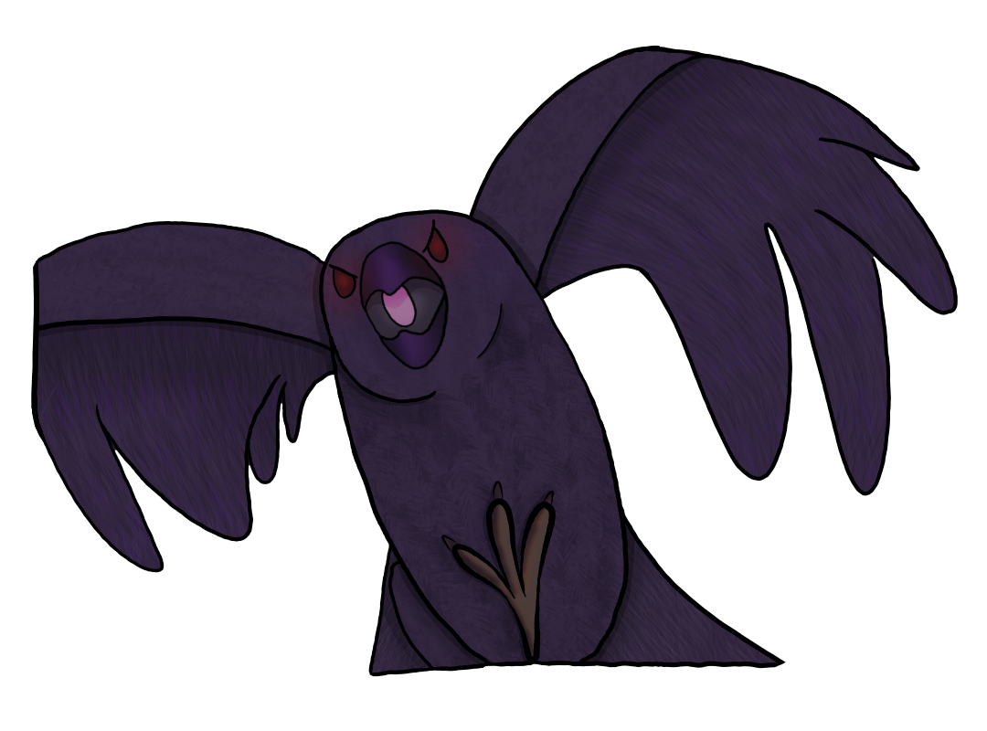 Angry Raven by LoveEarth33 on DeviantArt