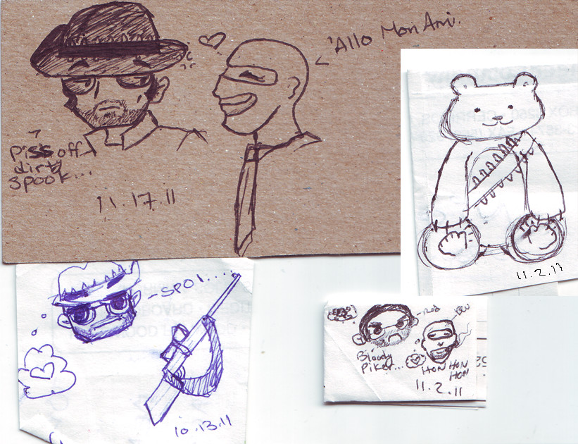 TF2 Work Doodles