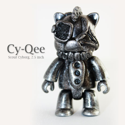 Cy-Qee, scout cyborg-2.5 inch