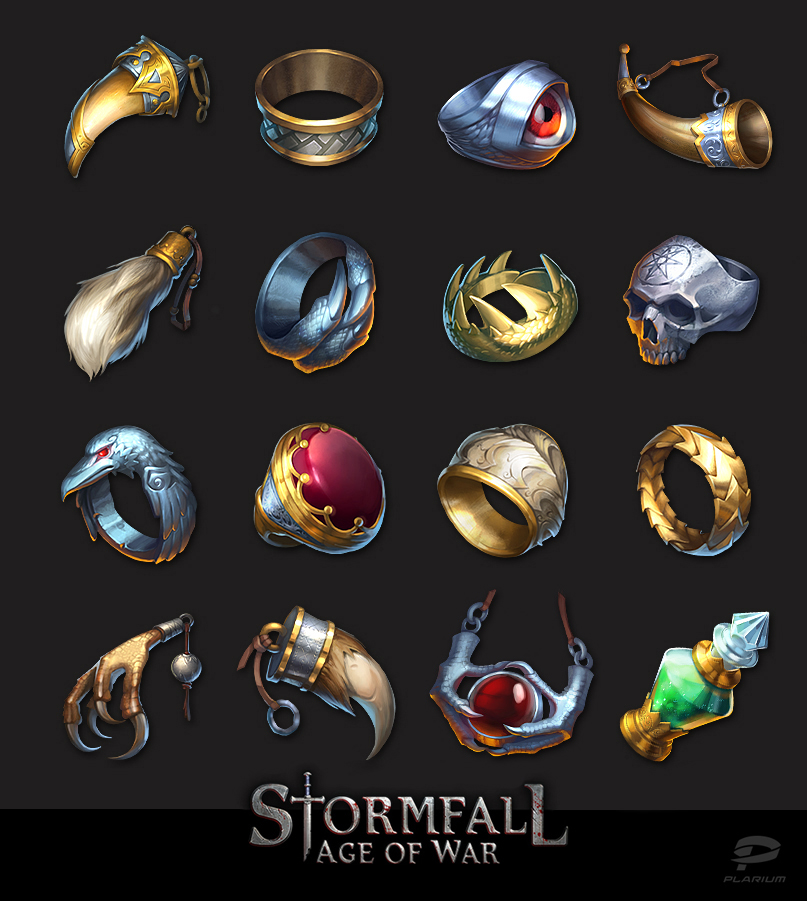 Fantasy Items by taniarys on DeviantArt