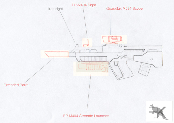 MA8 NATO infantry Rifle