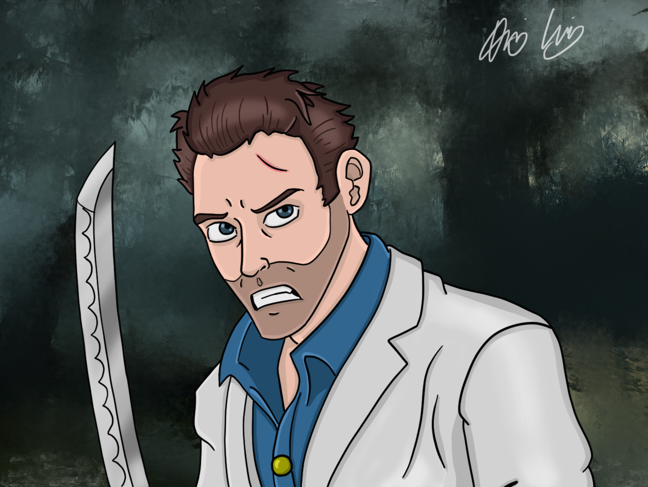 Nick L4d2 Fanart By Supremebsm On Deviantart Nick L4d2 Fanart By Supremebsm On Deviantart
