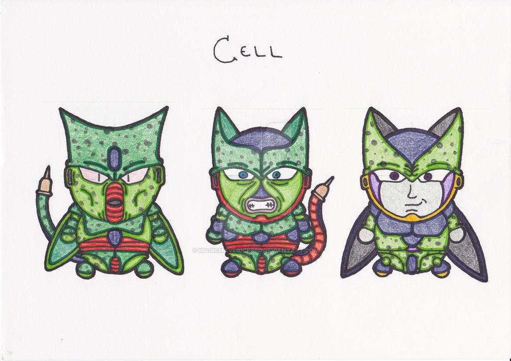 DBZ - Cell by MagicMaverick890 on DeviantArt