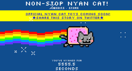 What I do when I'm bored: Nyan Cat