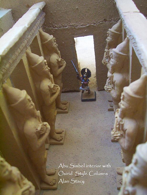 Abu Simbel miniature interior