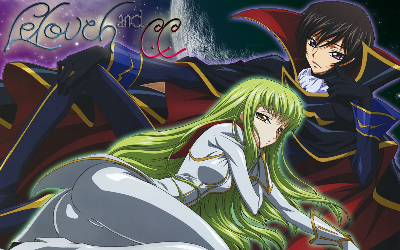 C.C. and Lelouch Render HD by MarinaKonnoLP on DeviantArt