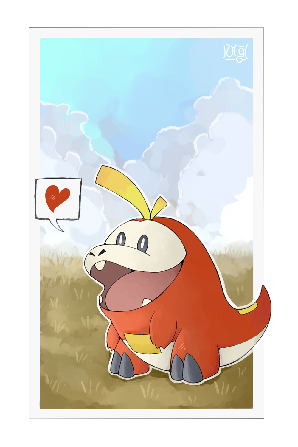 Fuecoco by Co0kie-Cat on DeviantArt