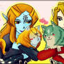 Twilight Princess:Hold with wolf