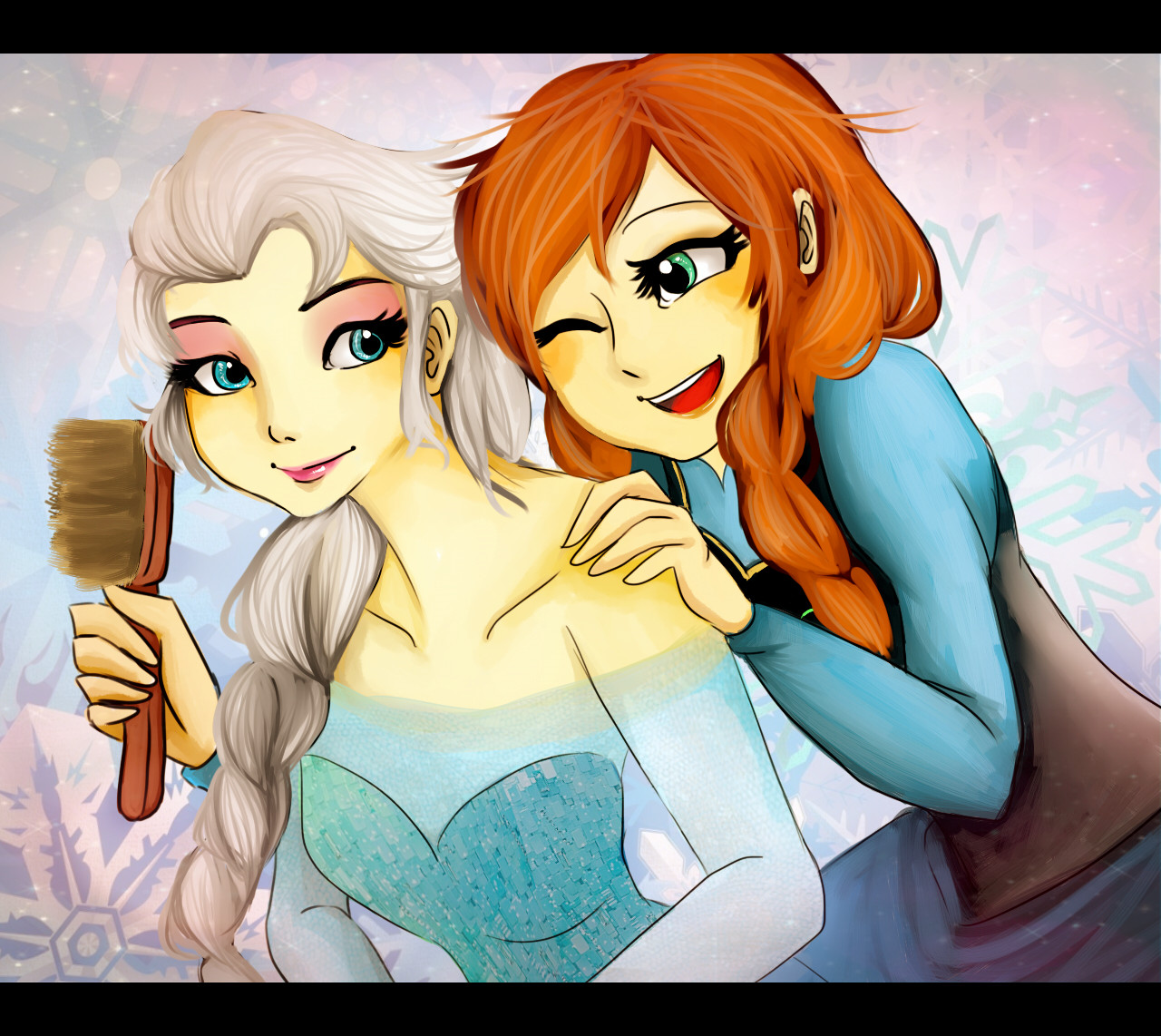 Anna and Elsa