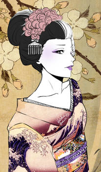 Nishiki as Geisha