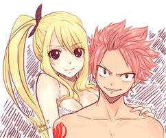 Lucy and Natsu