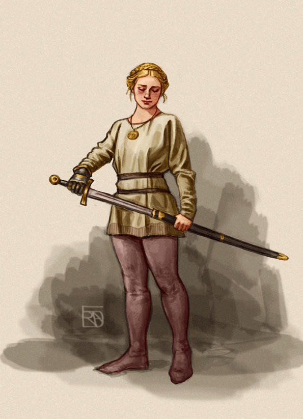 Turid coloured sketch by Bergholtz on DeviantArt