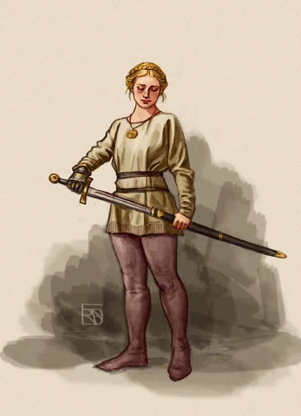 Turid coloured sketch by Bergholtz on DeviantArt
