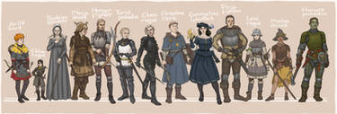 Dungeons and Dragons characters