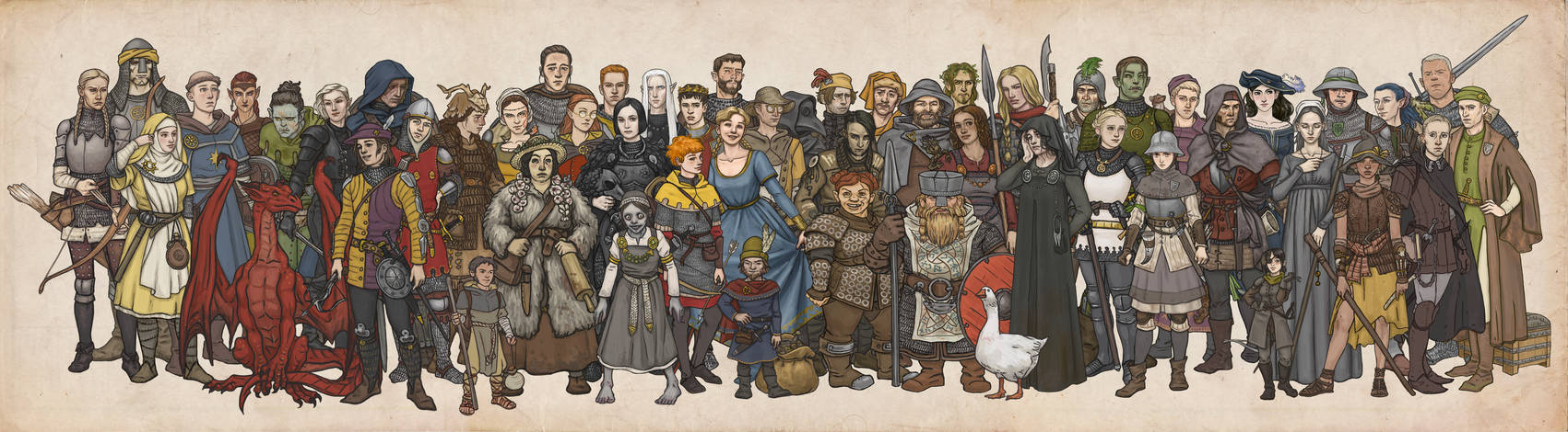 Character Collage by Bergholtz on DeviantArt