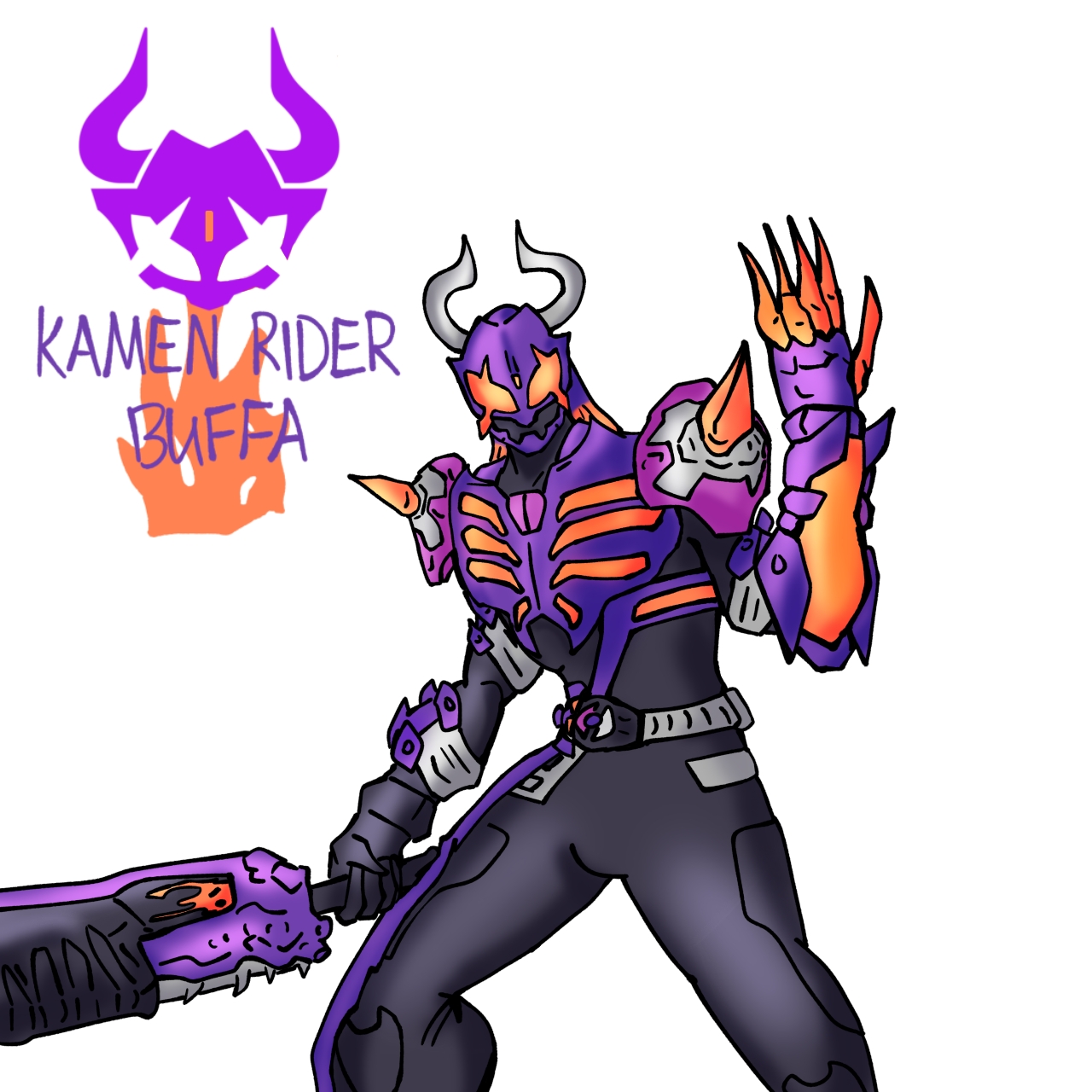 Masked Rifer Buffa Kamen Rider Buffa by warrentan831 on DeviantArt