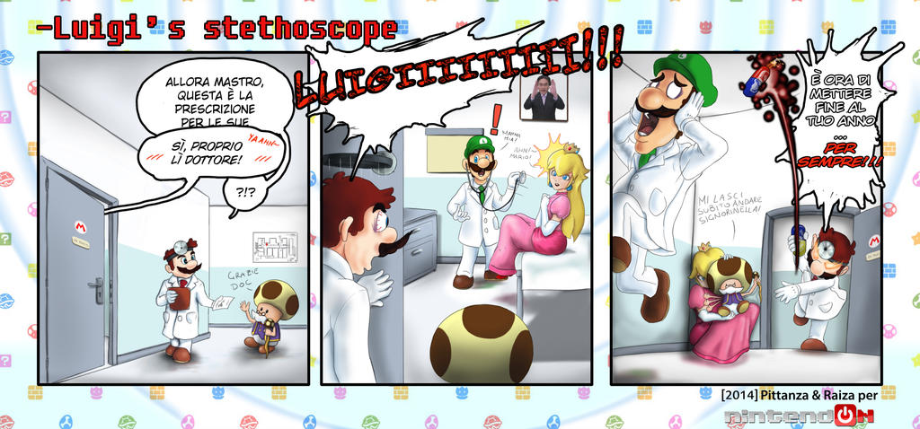 Luigi's stethoscope