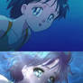 Redraw Screenshot: Ami-chan Underwater