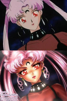 Redraw: Black Lady (Sailor Moon R)