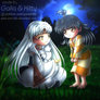 Animated Chibi Commission: Lord Sesshomaru and Rin