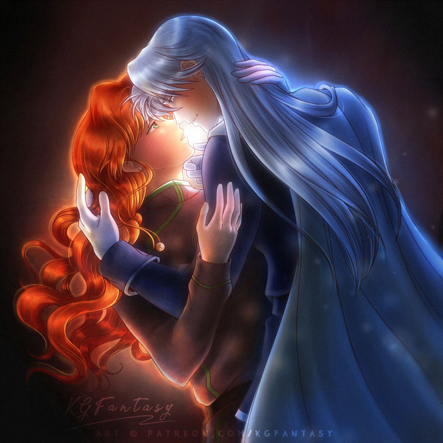 Zoisite X Kunzite ~Fire and Ice~ (NSFW extra) by kgfantasy