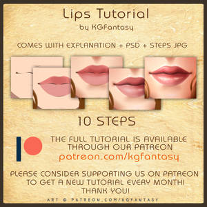 [HOW TO DRAW] Lips Tutorial