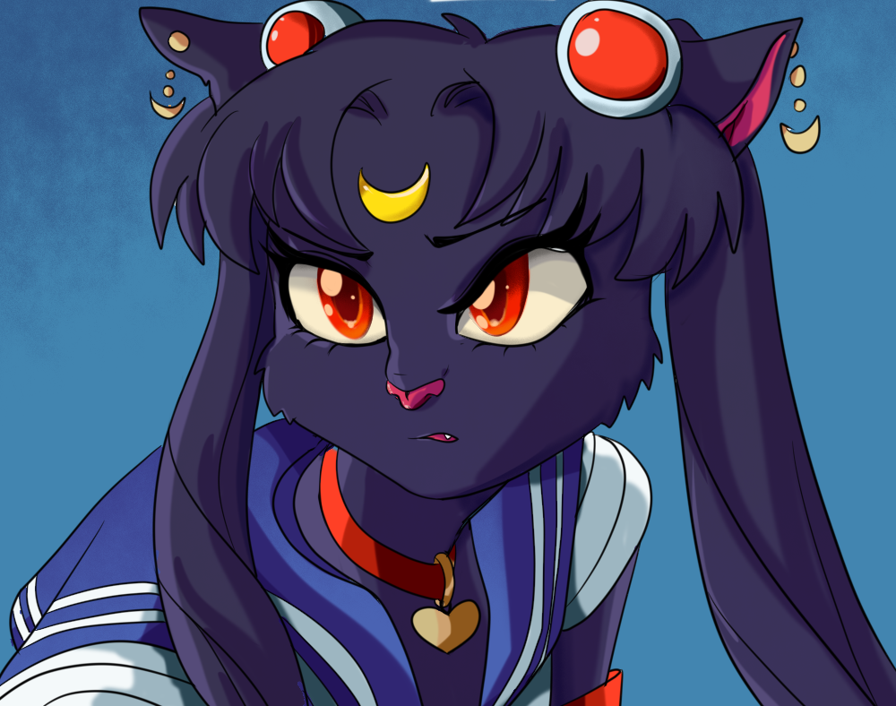 Furry Luna For Sailor Moon Challenge By Venuxxya On Deviantart