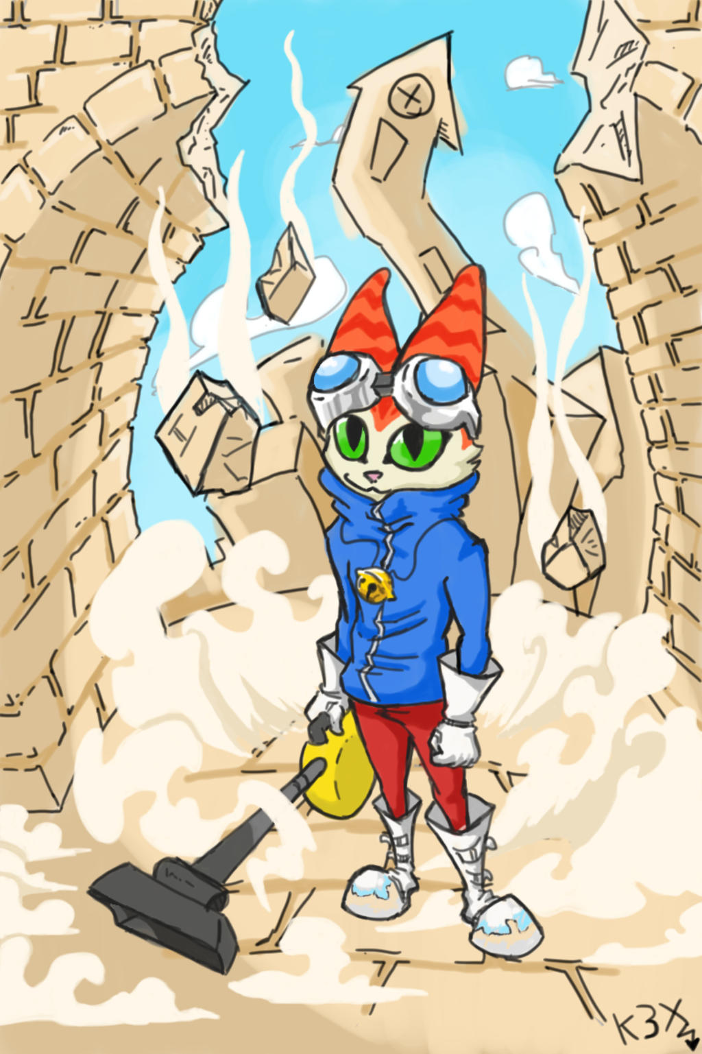 Blinx art test