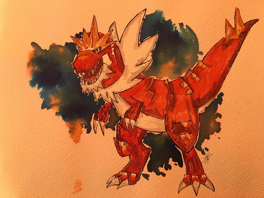 Pokemon 697 Pokemon / Tyrantrum by Origamic on DeviantArt