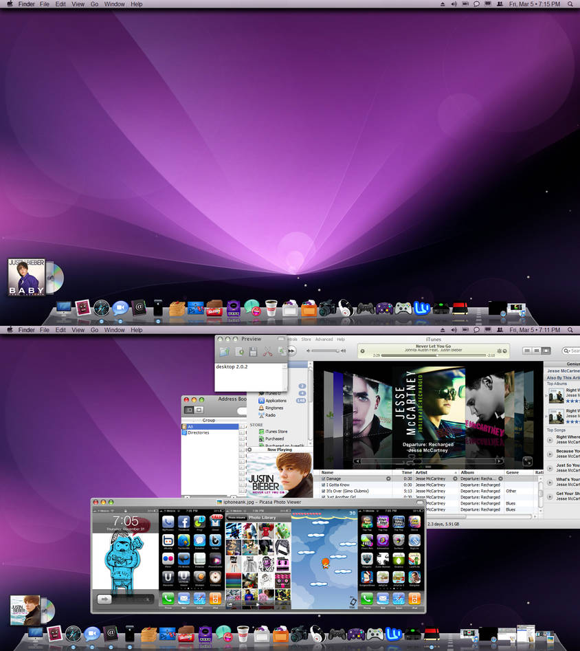 Mac Computer Theme March Desktop: Mac Theme 2.0.2 by ayeesiks on DeviantArt