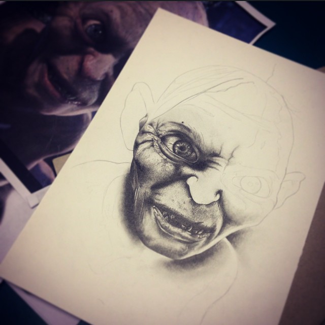 Gollum - LOTR WIP