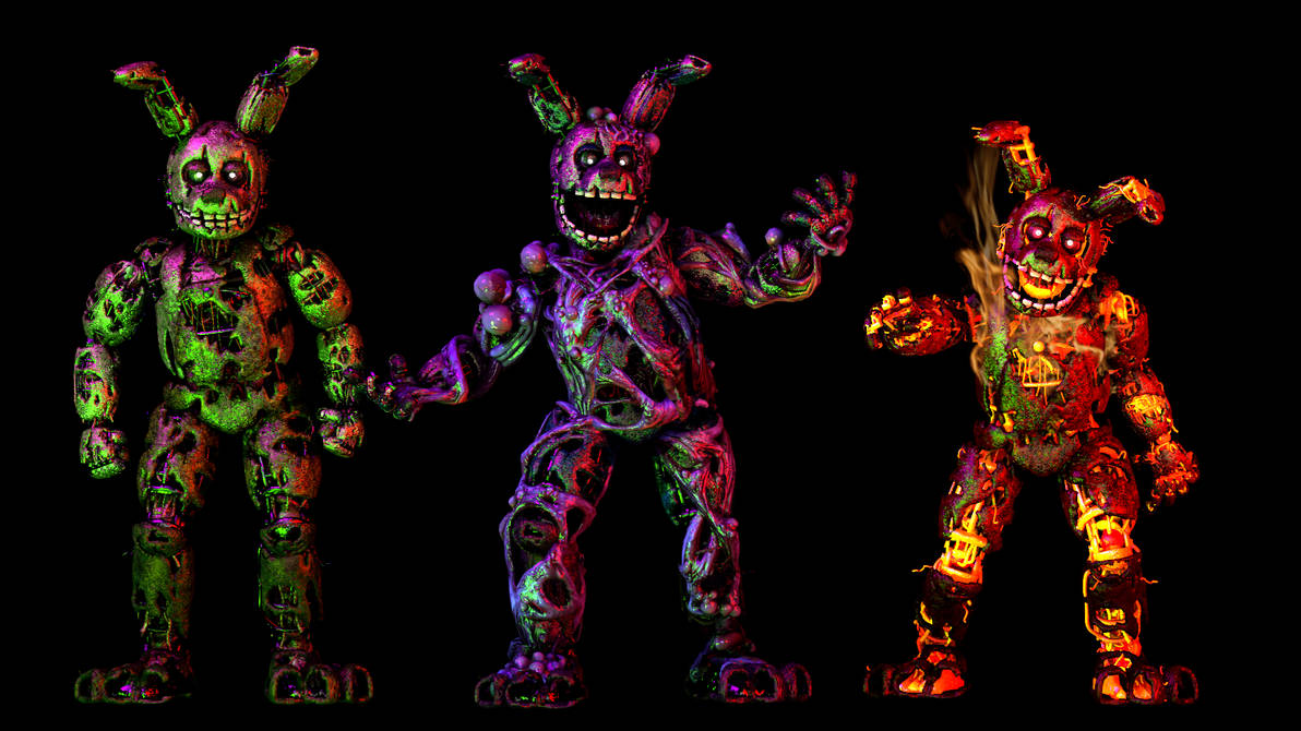 Spring Trap Skin Diffen stylized springtrap skins by BobbyR134 on DeviantArt