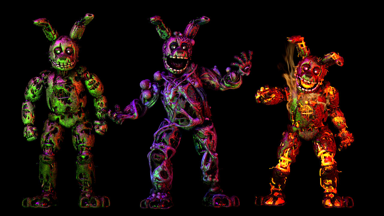 Spring Tap Skin stylized springtrap skins by BobbyR134 on DeviantArt