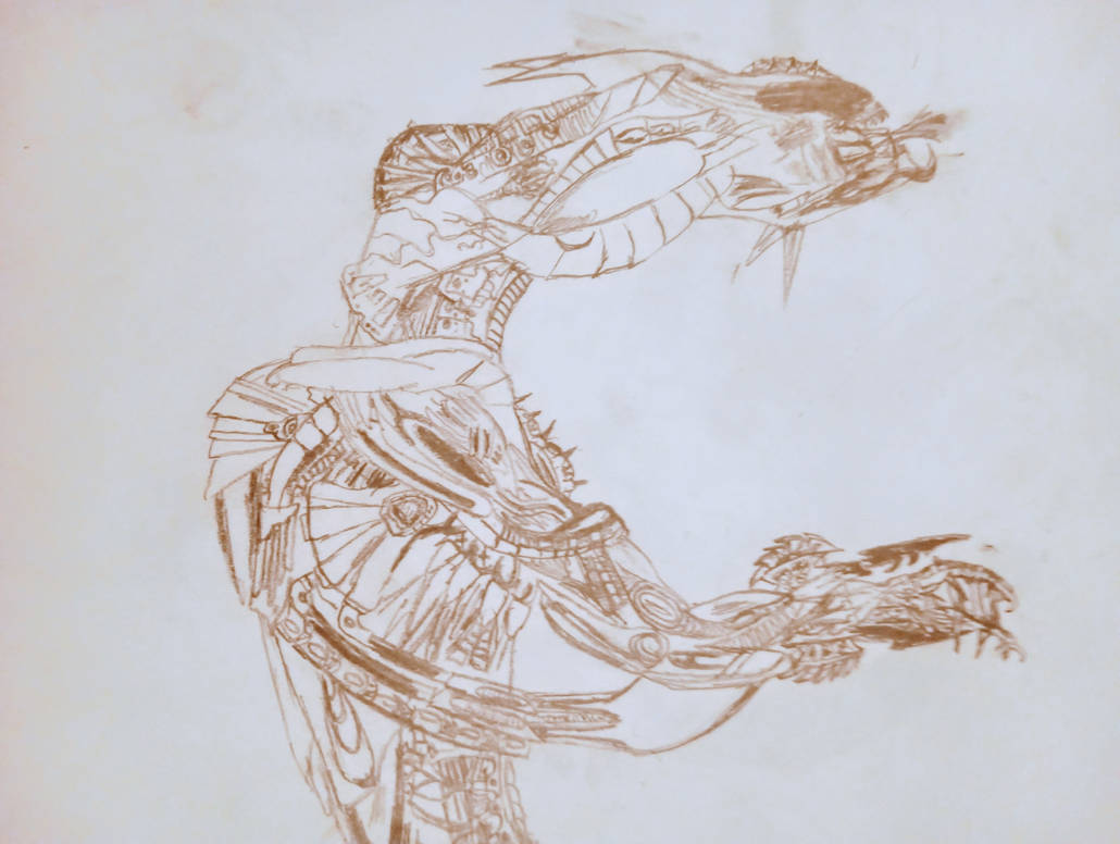 Biomechanical Alien lifeform by COPACETIC1CHINOOK on DeviantArt