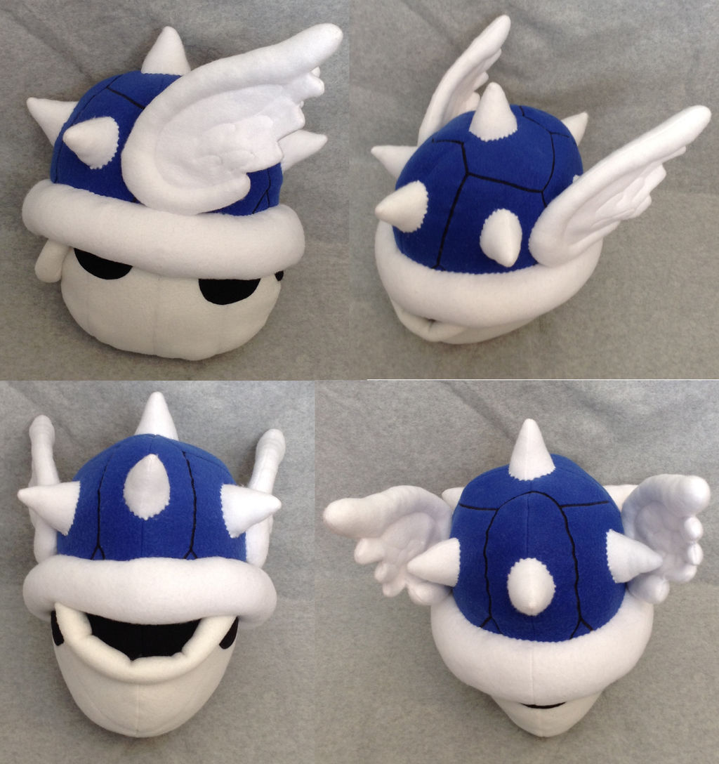 :Mario: Blue Shell Plush by PlushbaeCrafts on DeviantArt