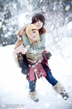 Astrid and Hiccup - How to Train Your Dragon