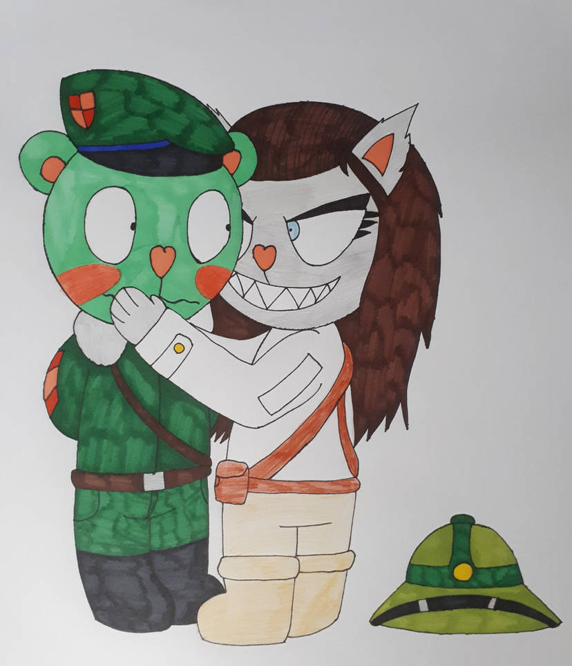 Krazy and Flippy by PowerDrillKiller on DeviantArt