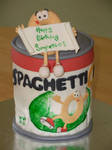 Spaghettio Cake by dalamar33