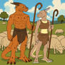 Dracon Shepherd Couple