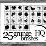 25 Grunge Brushes HQ