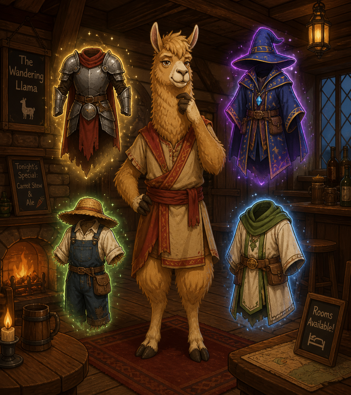 Durrin Durrin the lama of many talents by NotebookHyna on DeviantArt