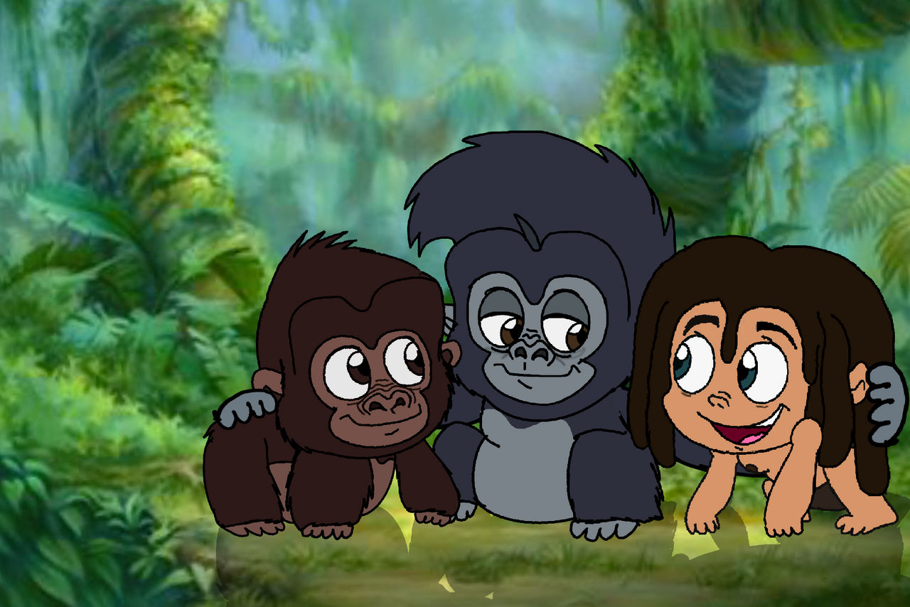 Tarzan Terk And Akut By Raufsipad On DeviantArt tarzan-terk-and-akut-by-raufsipad-on-deviantart