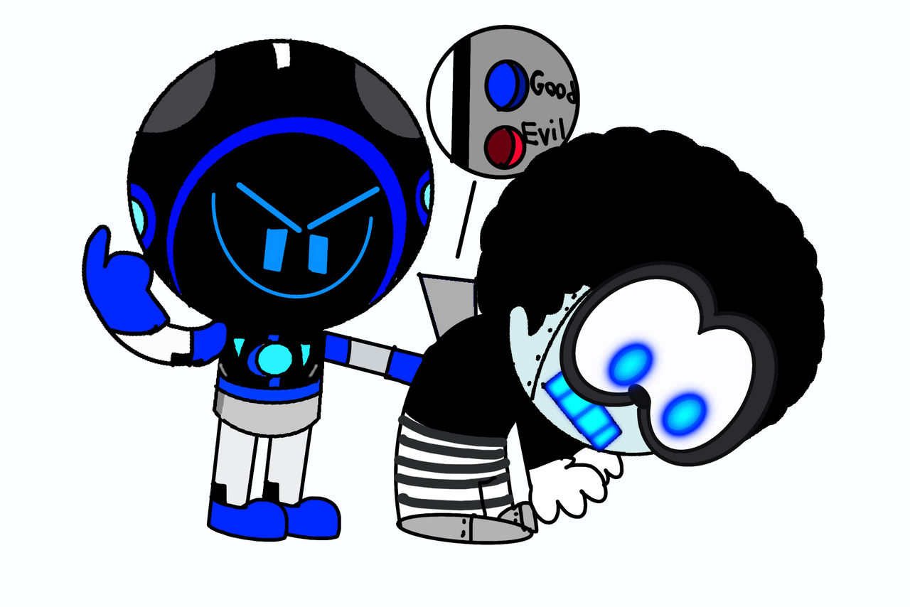 Player-man uses Robo-Ra-uf as his Evil Pal by raufsipad on DeviantArt